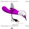 Estimulador de punto G con masejador de clitoris y carga USB